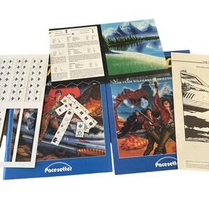 Star Ace Pacesetter RPG Retro Sci-Fi book lot 1985 TTRPG Lot